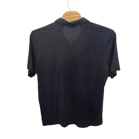 Travis Mathew Navy Polo Shirt XXXL Cotton Blend Men's Golf Short Sleeve - Picture 3 of 7